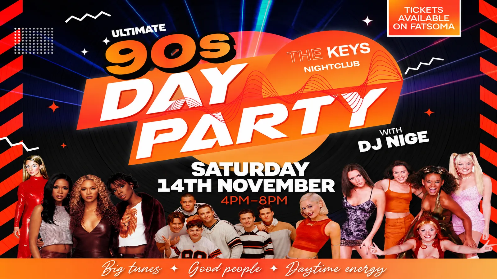 The Keys Day Party - Ultimate 90s at The Keys Nightclub