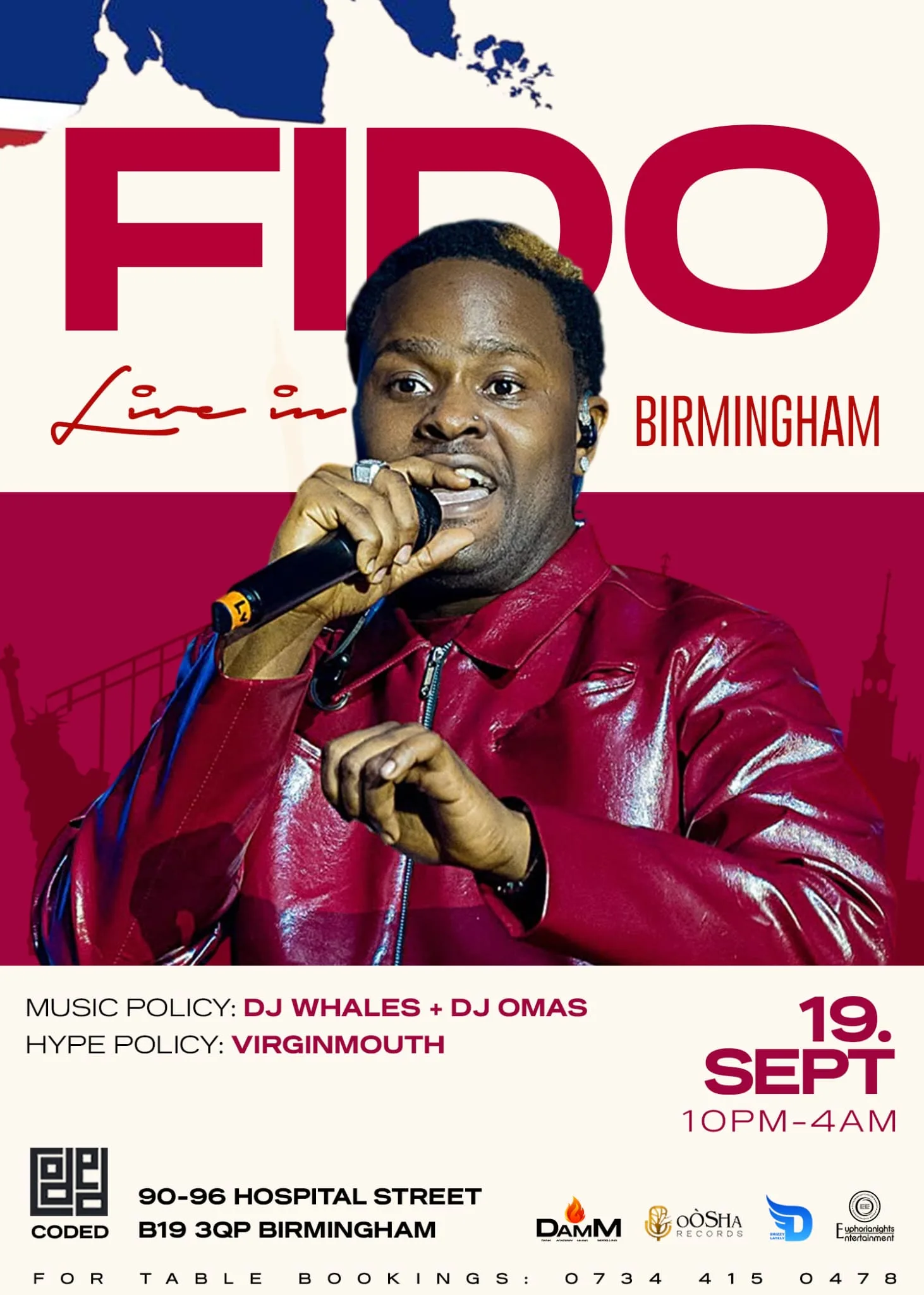 🔥 FIDO LIVE IN BIRMINGHAM  THE BIGGEST VIBE OF THE YEAR! 🔥 at Coded Birmingham