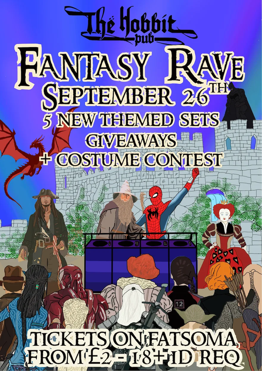 The Hobbit Pub Fantasy Rave at The Hobbit Pub