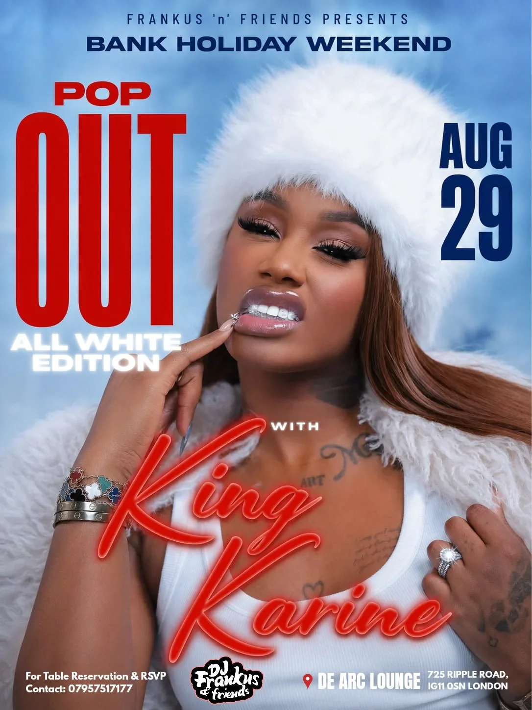 POP OUT w/ KING KARINE - ALL WHITE EDITION