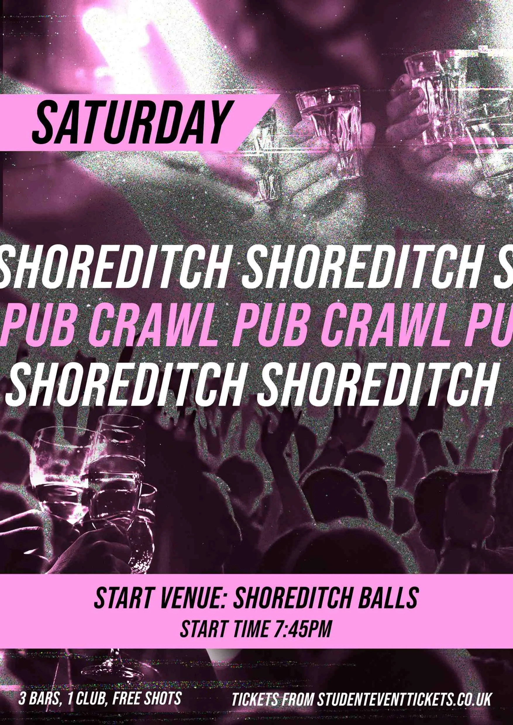 SHOREDITCH PUB CRAWL SATURDAY 5TH SEPTEMBER at Shoreditch Balls