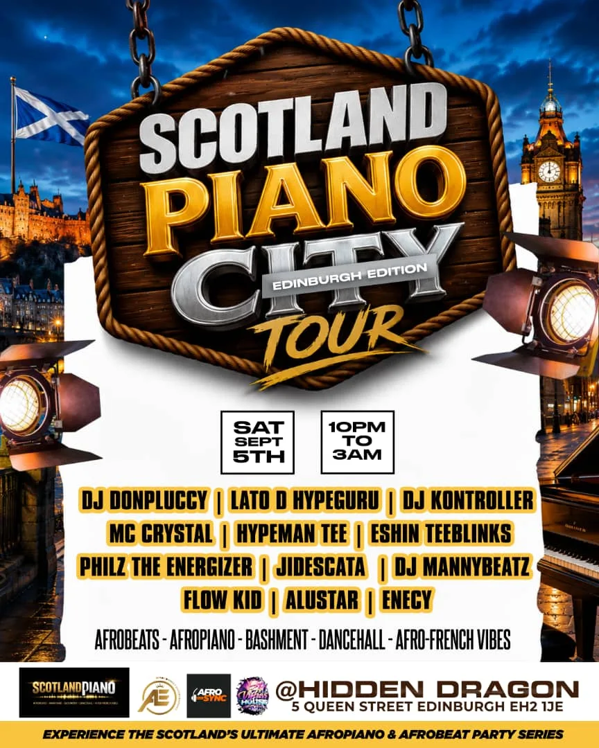 SCOTLANPIANO CITY TOUR: EDINBURGH EDITION at HIDDEN DRAGON