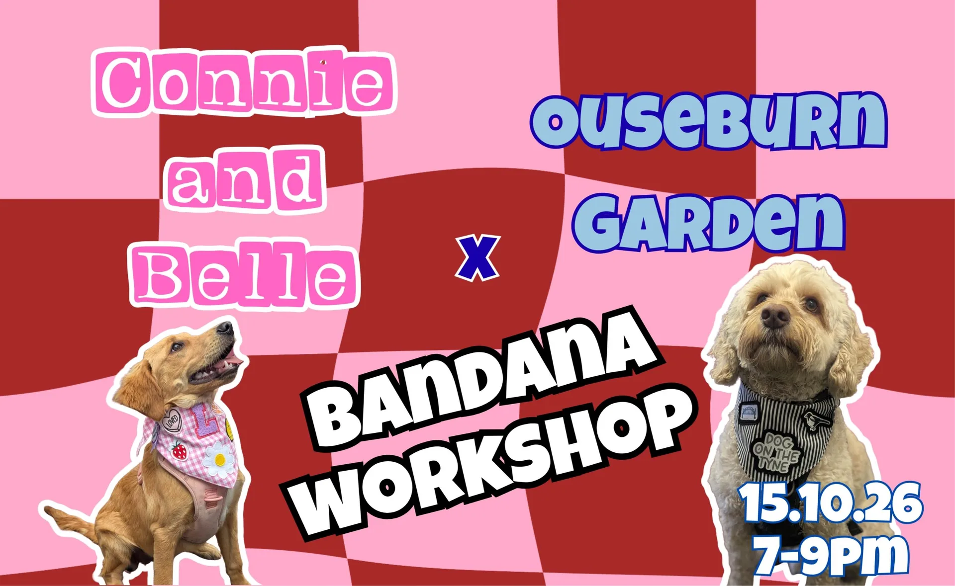 Stitch Your Own Dog Bandana Workshop at Ouseburn Garden