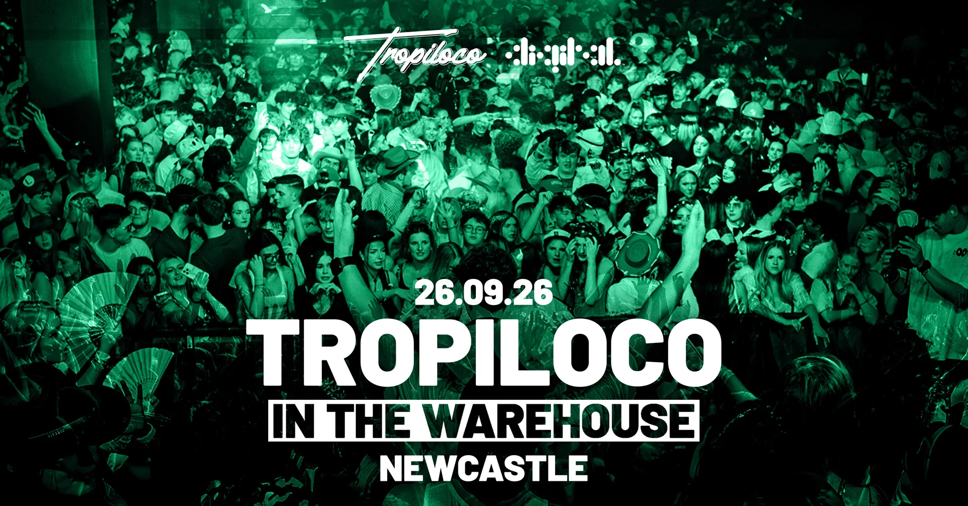 🪩🎪 TROPILOCO IN THE WAREHOUSE 🎪🪩 NEWCASTLE'S ONLY SUPERCLUB DIGITAL | 3000+ STUDENTS | NEWCASTLE UNI FRESHERS TOUR | NIGHT SIX at Digital