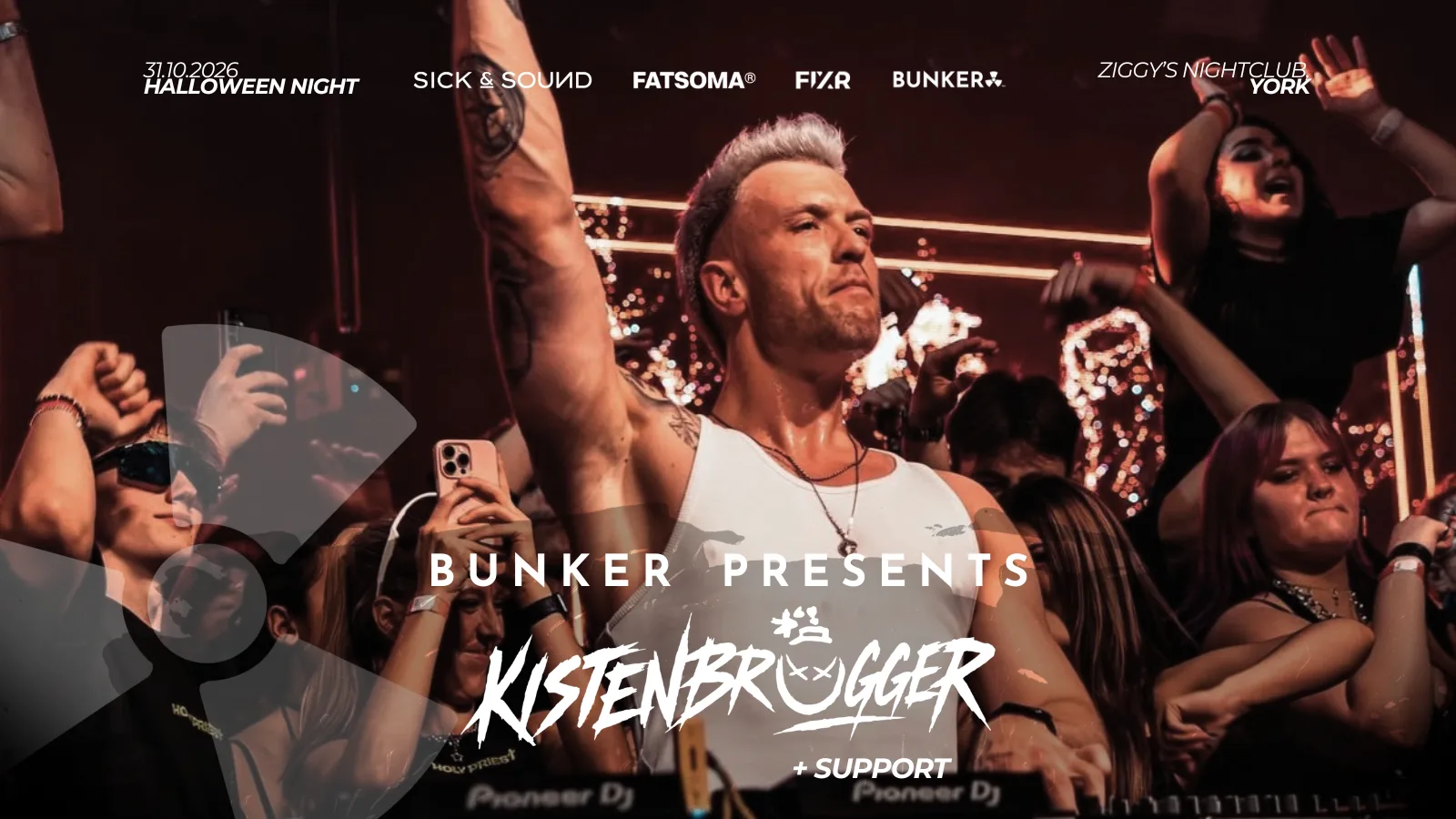Bunker Presents: KISTENBRÜGGER (SUPER EARLY RELEASE) at Ziggy's Bar & Nightclub