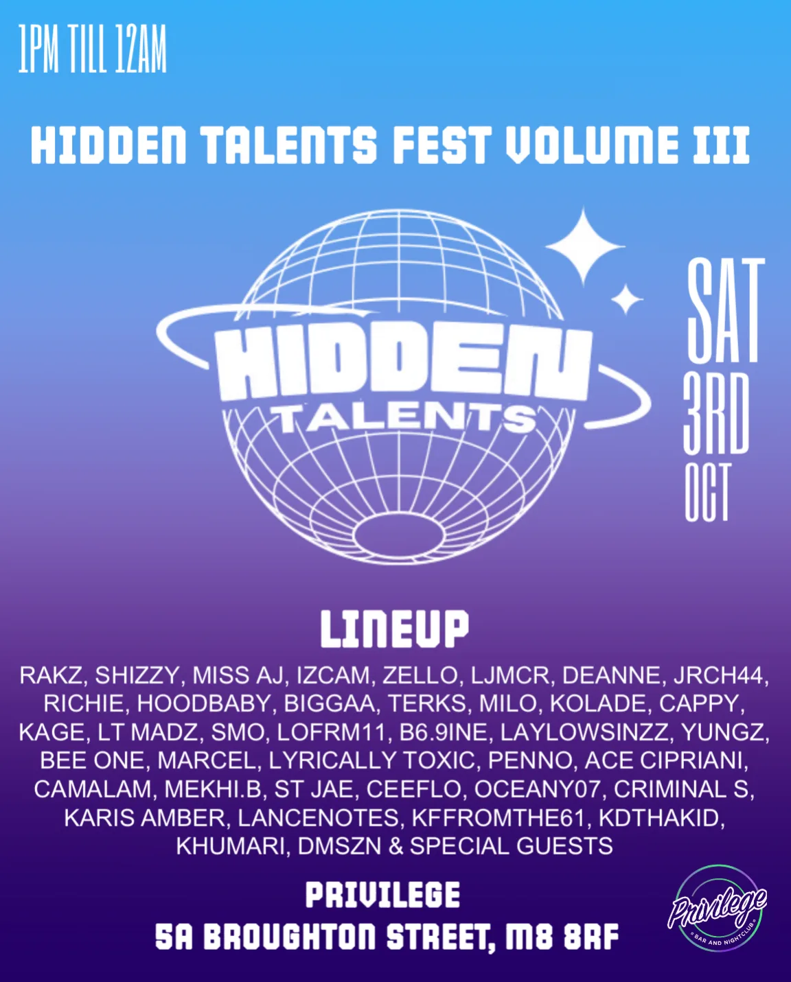 Hidden Talents Fest Volume 3