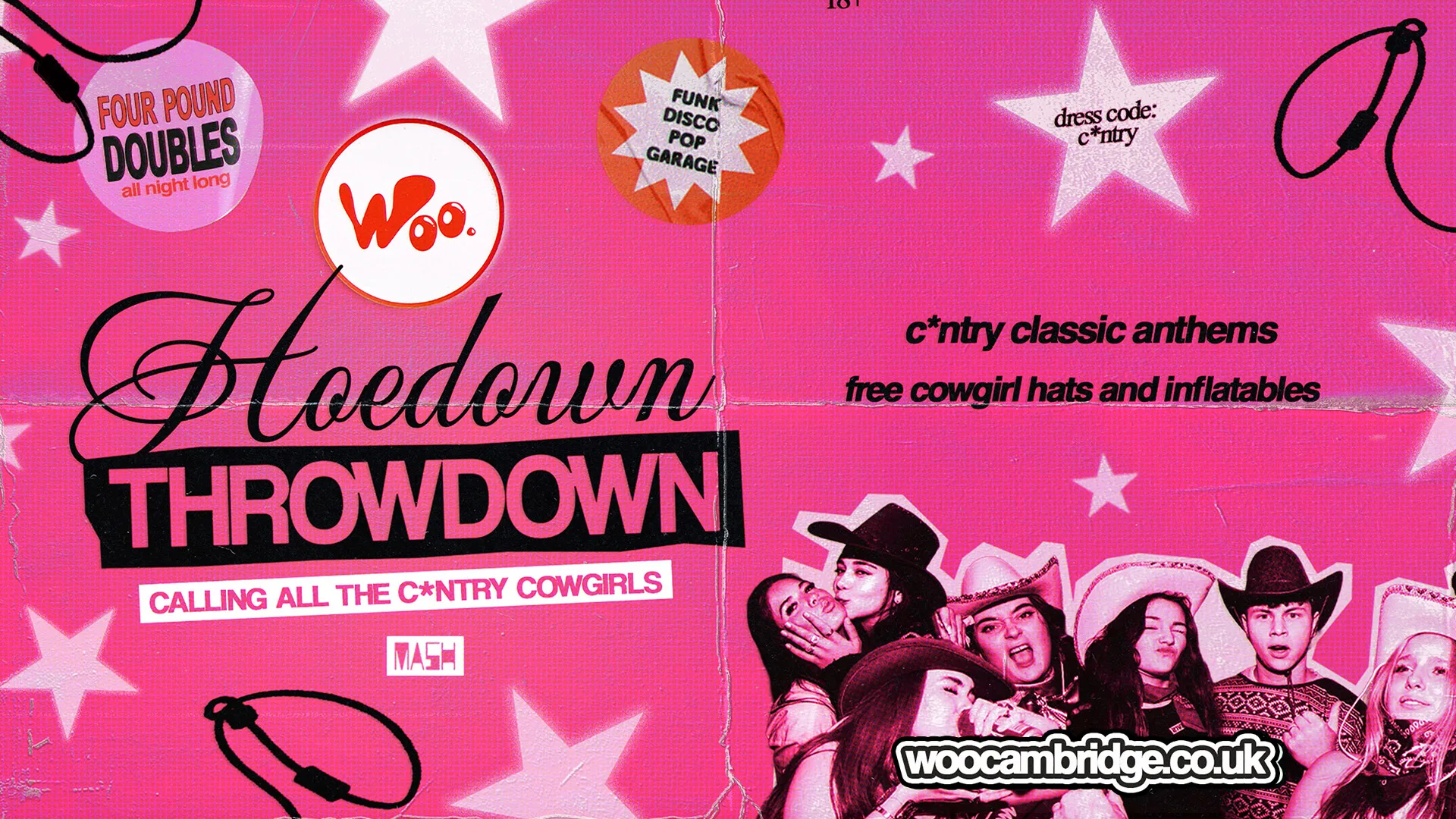 hoedown throwdown 💋 at MASH