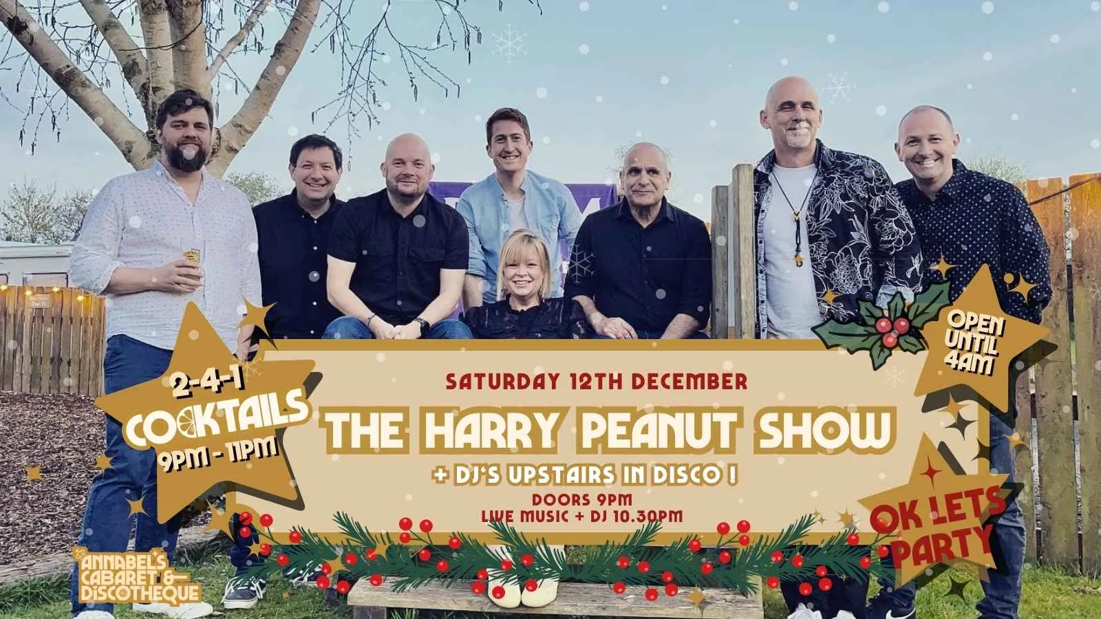 Live Music: THE HARRY PEANUT SHOW // Annabel’s Cabaret & Discotheque at Annabel's Cabaret and Discotheque