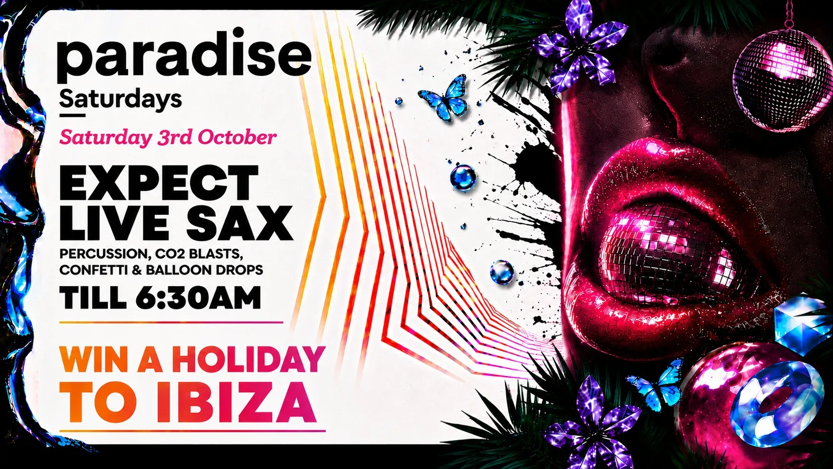 Paradise Saturdays Ibiza Holiday Giveaway
