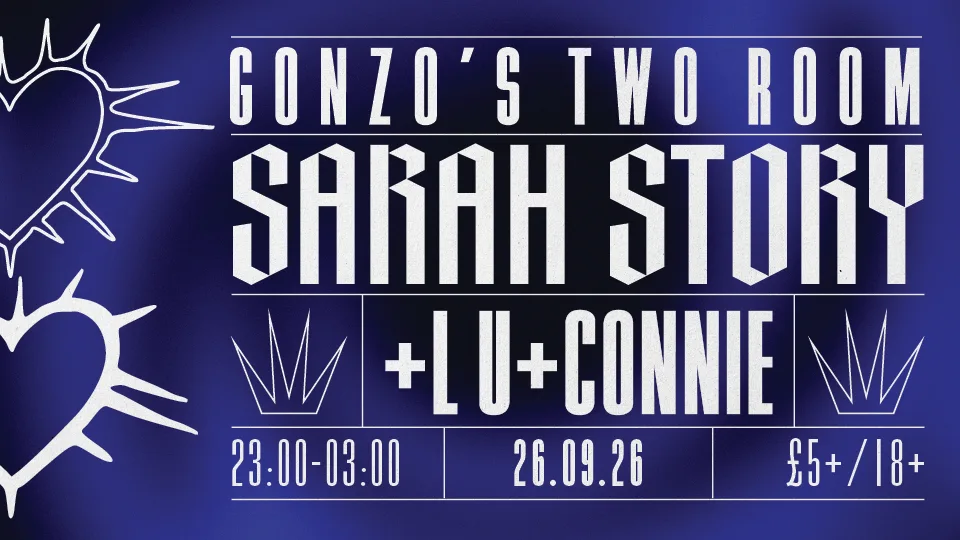 Sarah Story at Gonzo's Tea Room