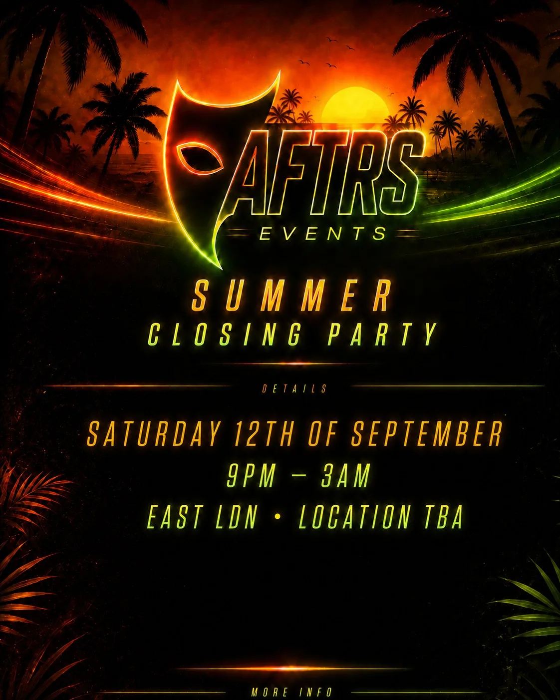 AFTRS PRESNETS: Summer closing party