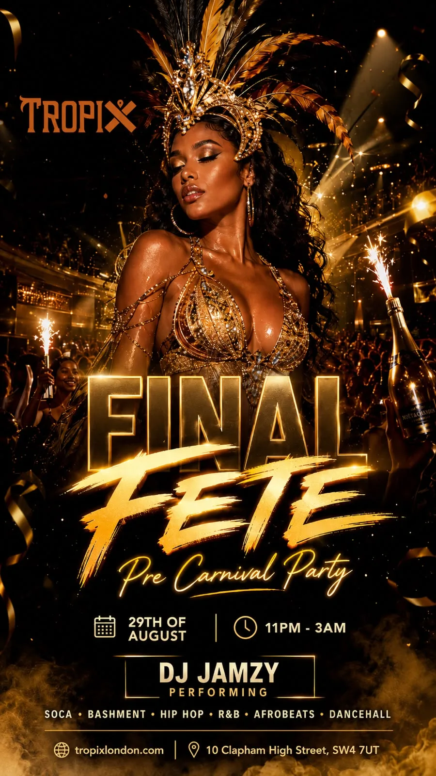 Final Fete — Pre-Carnival Party