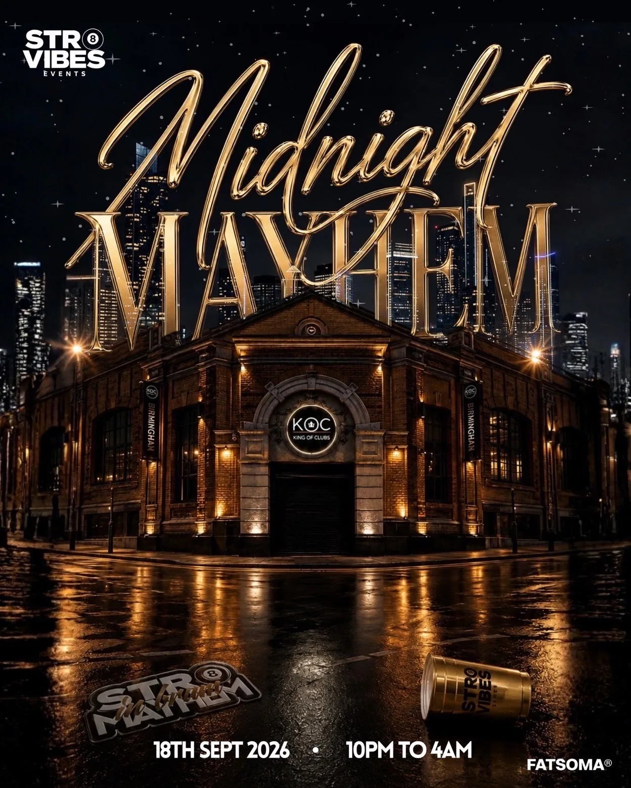 MIDNIGHT MAYHEM at KING OF CLUBS