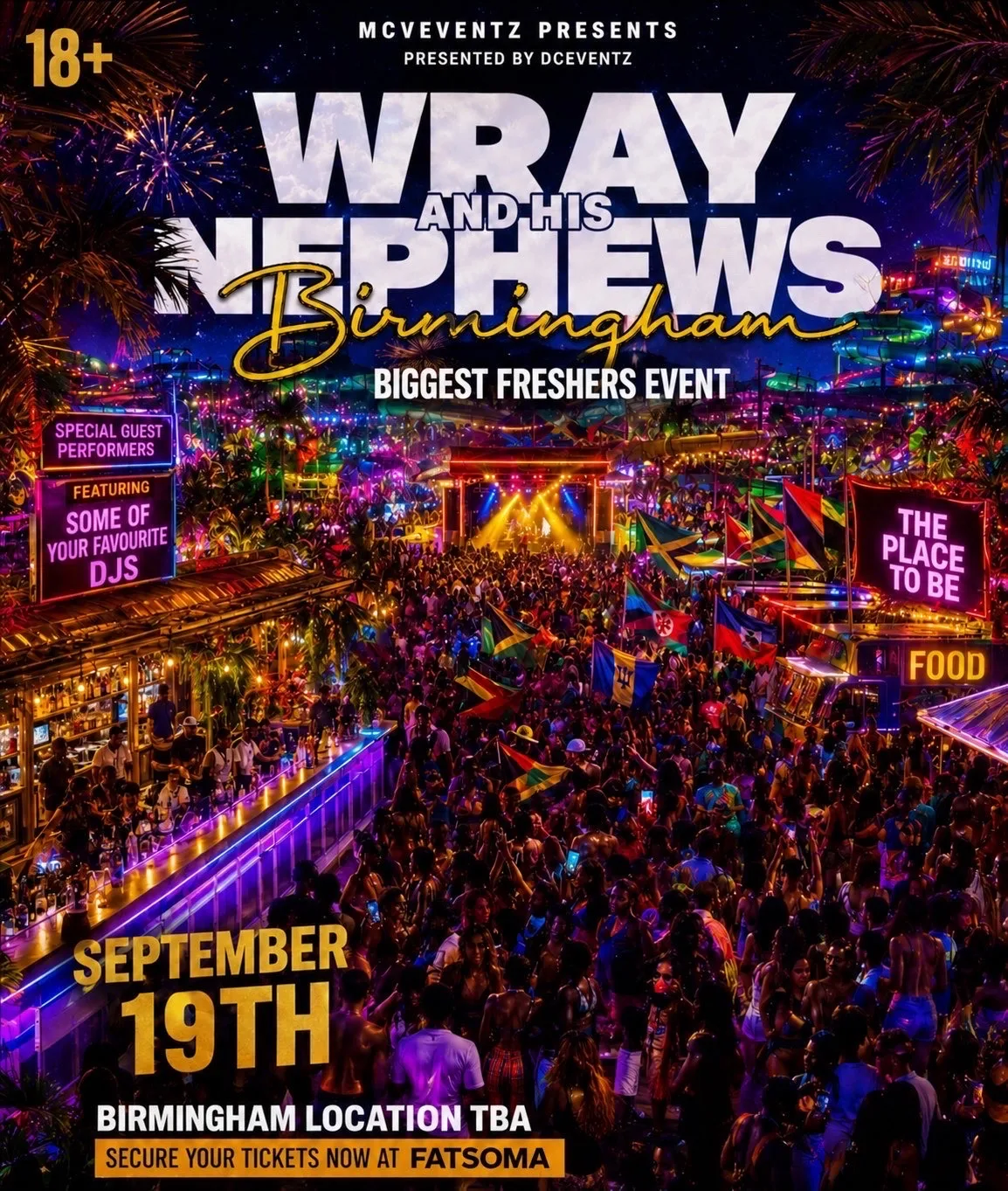 WRAY & HIS NEPHEWS- BIRMINGHAM FRESHERS at TBA 