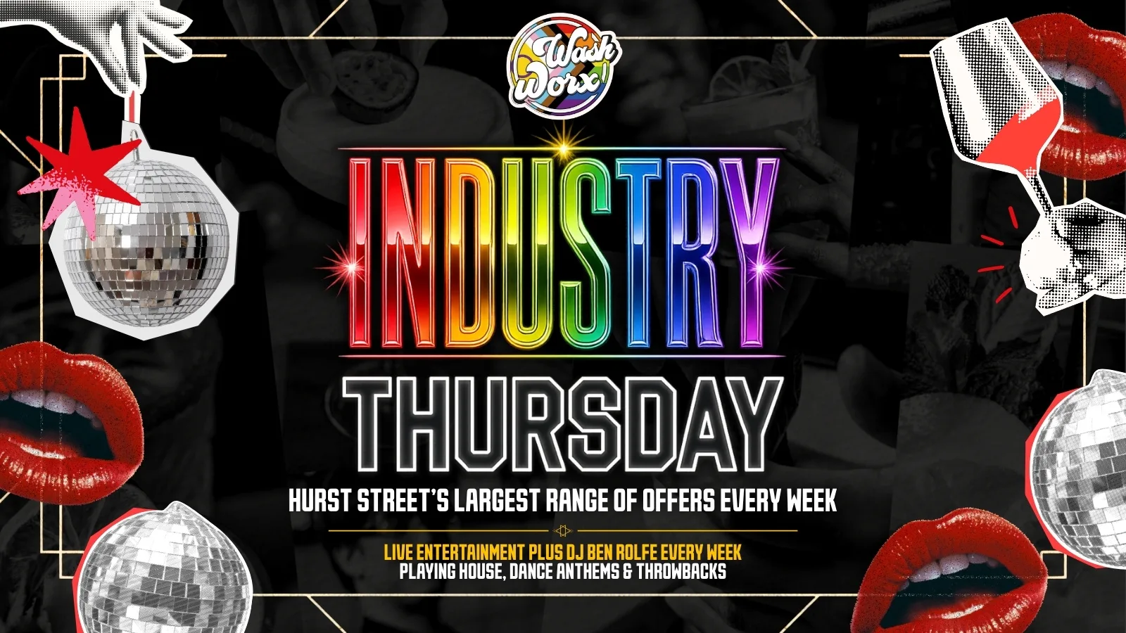 INDUSTRY NIGHT 🧼 - EVERY THURSDAY at WashWorx