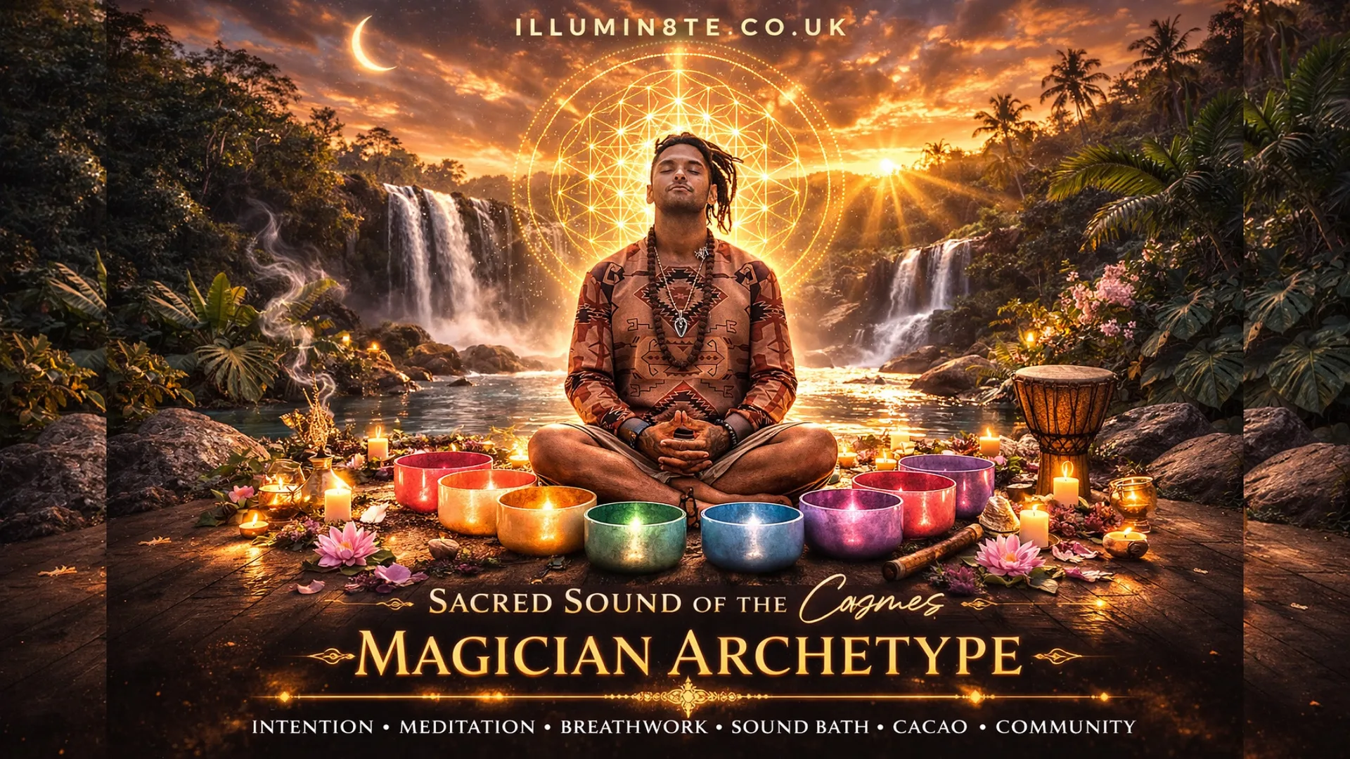 Illumin8te | Sacred Sounds Of The Cosmos | Archetypes | (Sound Bath 20th August) @ THE LIGHTHOUSE 7PM
