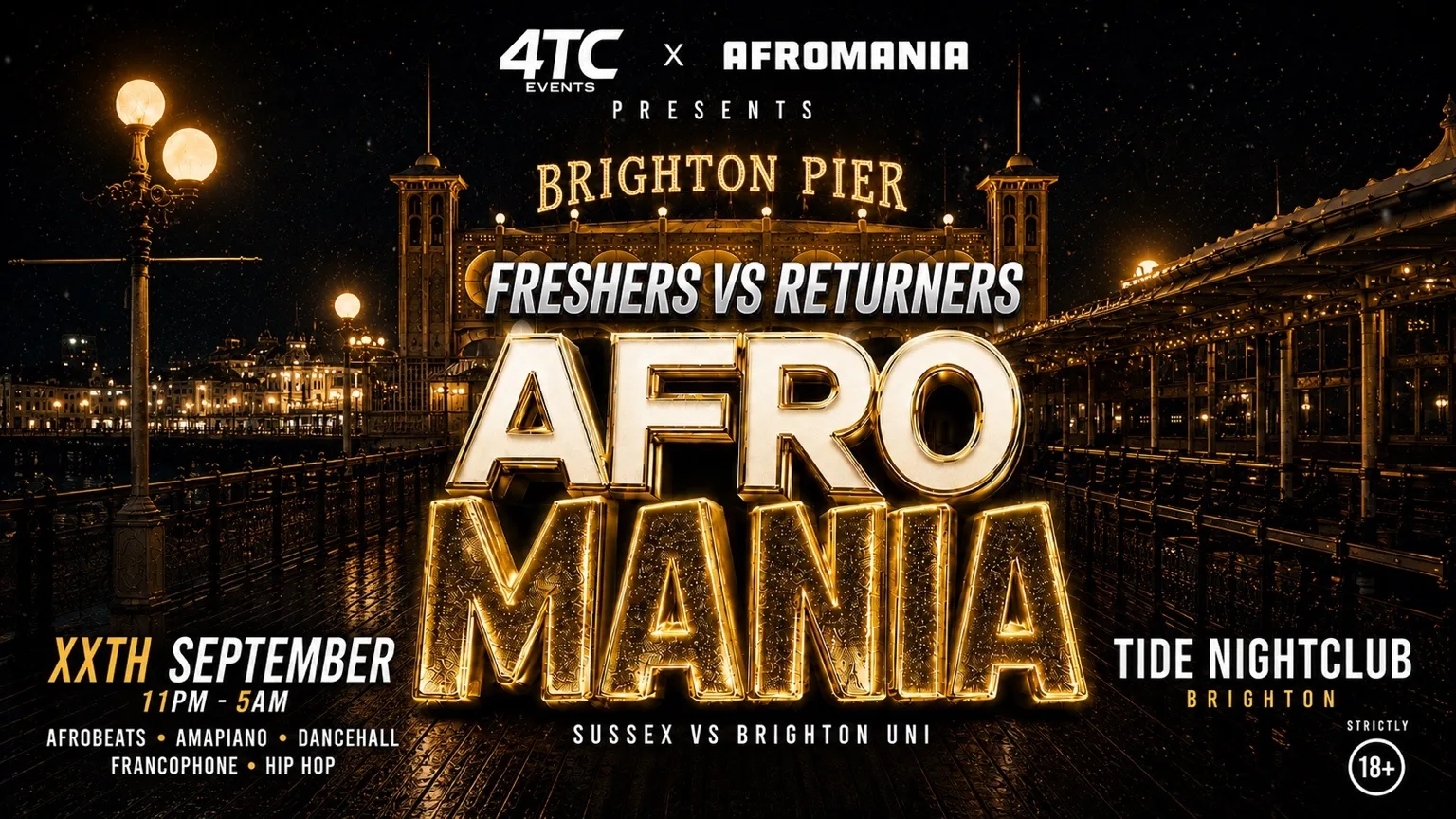 AFROMANIA at Tide Beachclub-Nightclub