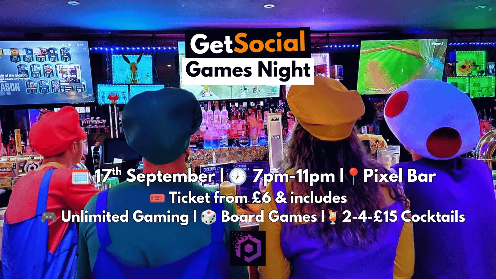 GetSocial Games Night | Meet New People & Make Friends (20s–40s) 🎮