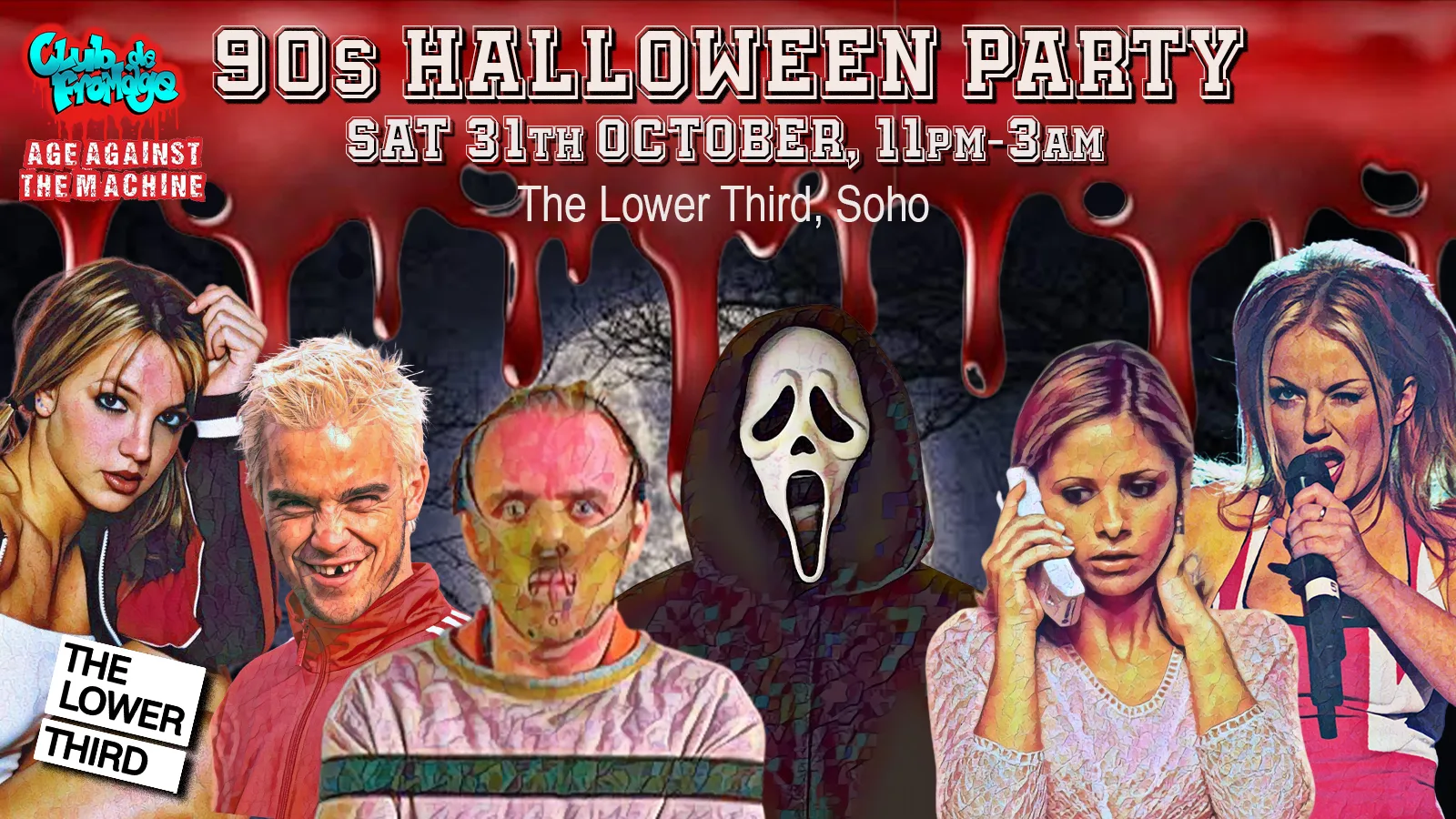 The 90s Halloween Party - Saturday 31st October, 11pm-3am