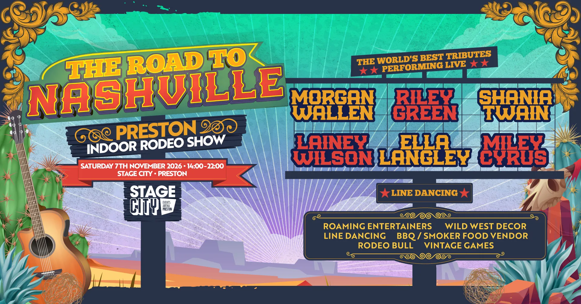 Road to Nashville Indoor Rodeo Show | Stage City at Stage City