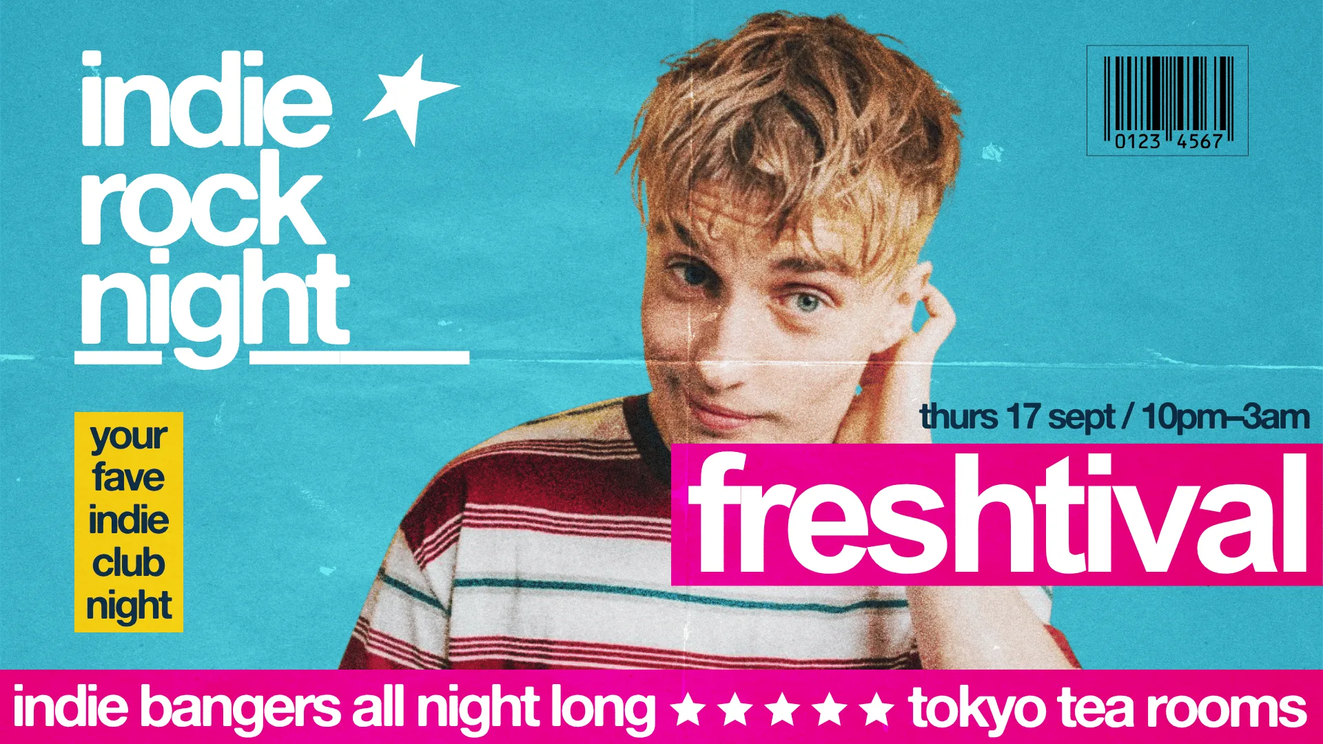 Indie Rock Night ∙ FRESHTIVAL 2026 | Canterbury Freshers Party *10 £3 TICKETS LEFT* at Club Chemistry