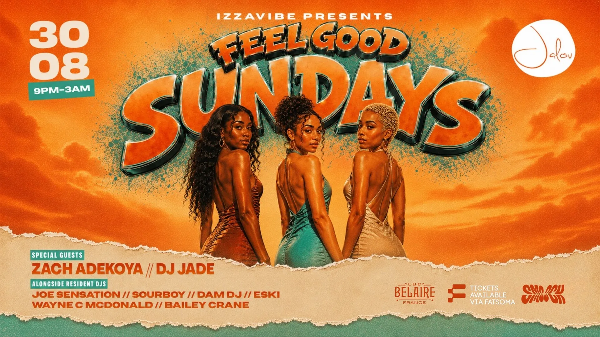 IZZAVIBE BANK HOLIDAY SUNDAY SPECIAL // JALOU NEWCASTLE