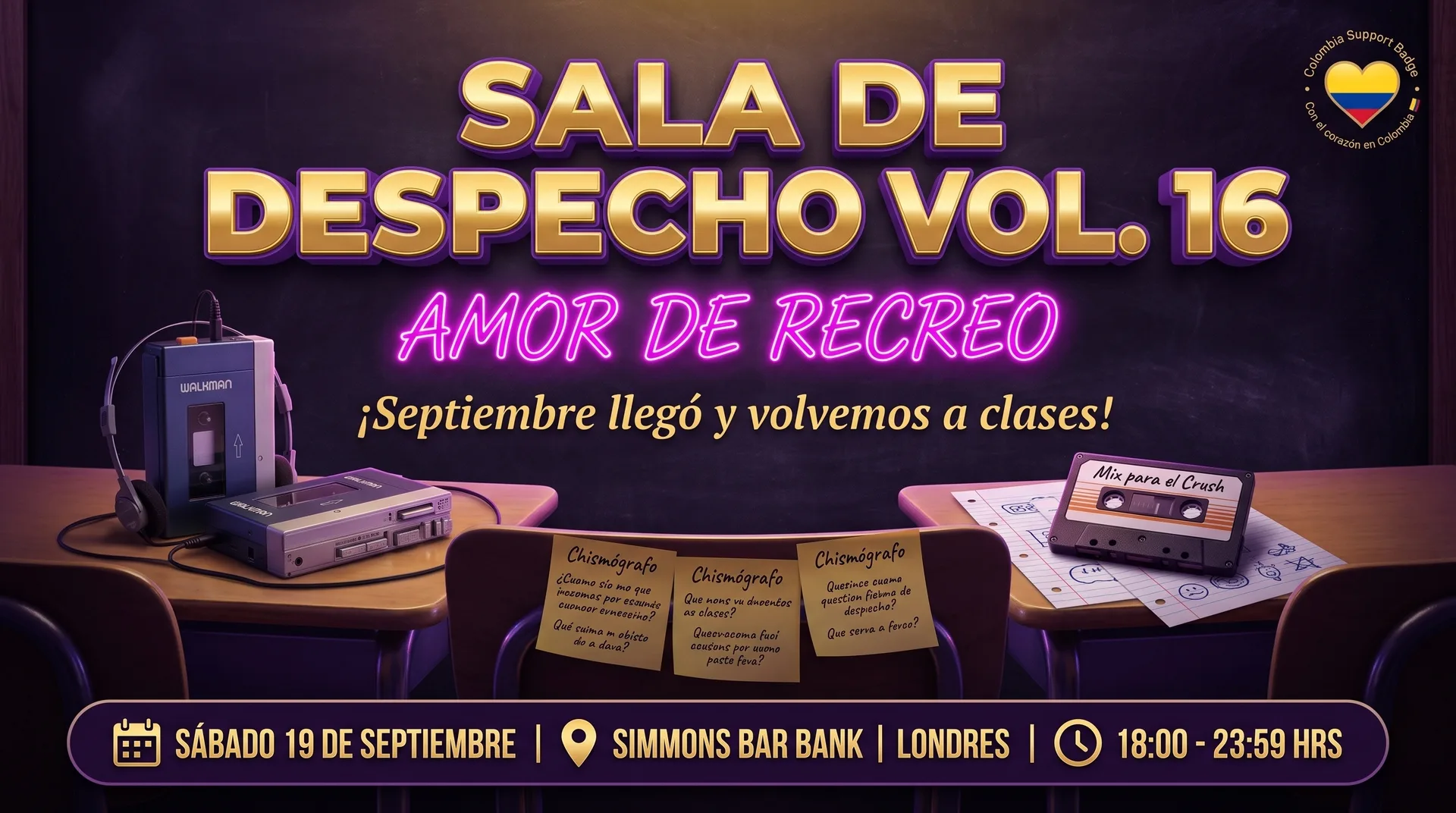 SALA DE DESPECHO VOL. 16: AMOR DE RECREO 🎒💔