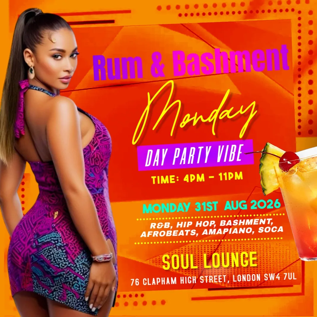 Rum & Bashment Carnival Day Party at Soul Lounge
