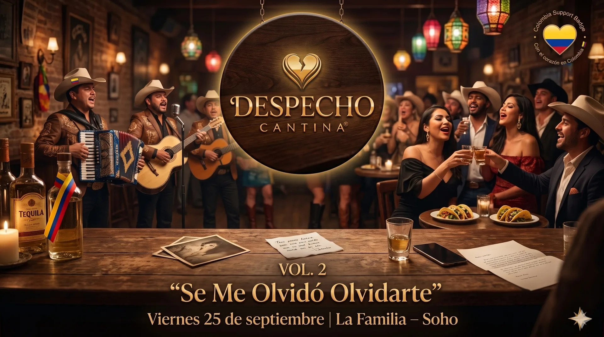 DESPECHO CANTINA: VOL. 2 – "Se Me Olvidó Olvidarte"