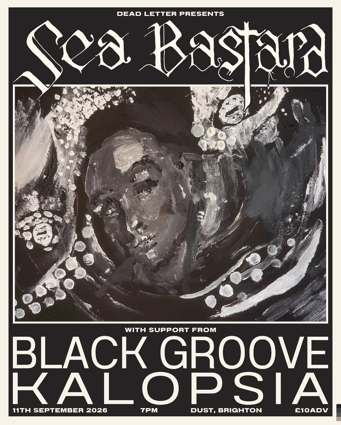 Dead Letter Presents Sea Bastard Single Release Show + Support at DUST