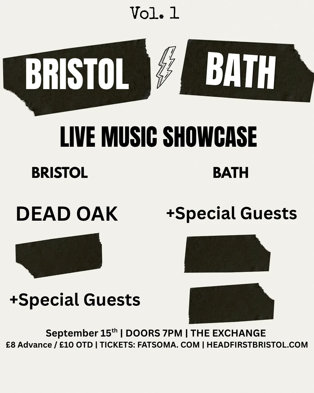 ASR PROMOTIONS PRESENTS: BRISTOL VS BATH VOL. 1 at Exchange