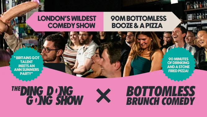 Bottomless Brunch x Ding Dong Gong Show - Big Belly Southbank at Big Belly Bar & Comedy Club London
