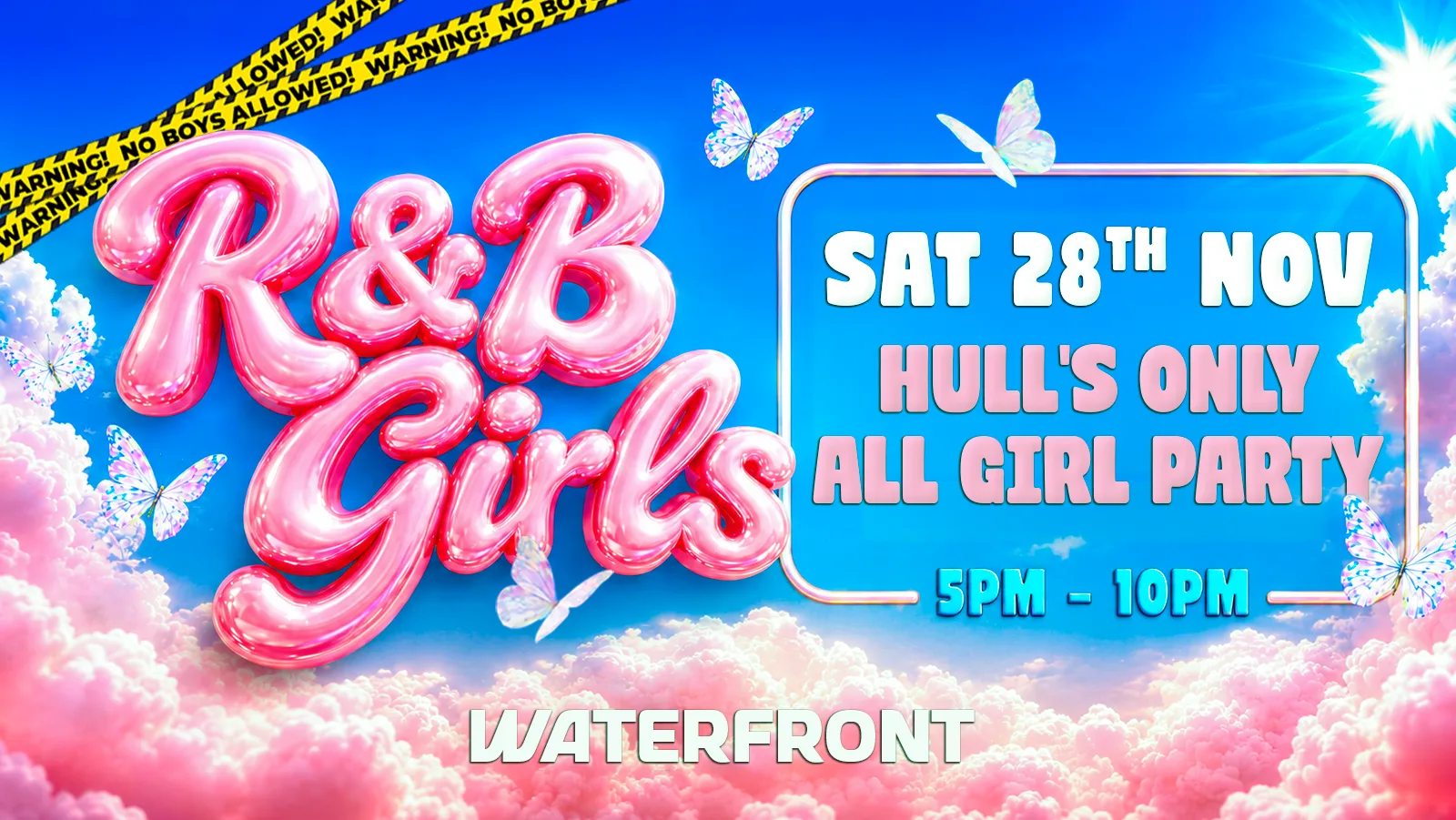 R&B Girls – Waterfront Hull – GIRLS ONLY EVENT