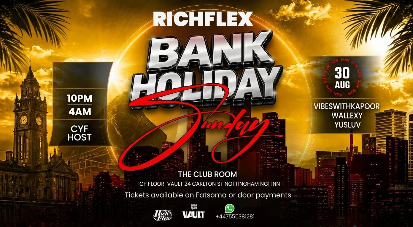 BANK HOLIDAY SUNDAY