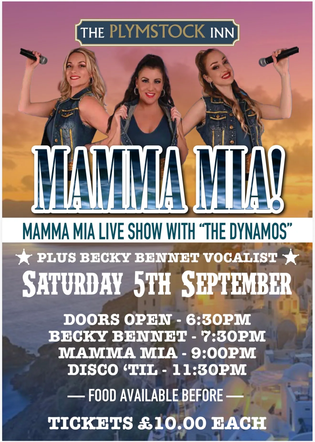 MAMA MIA LIVE SHOW WITH THE DYNAMOS