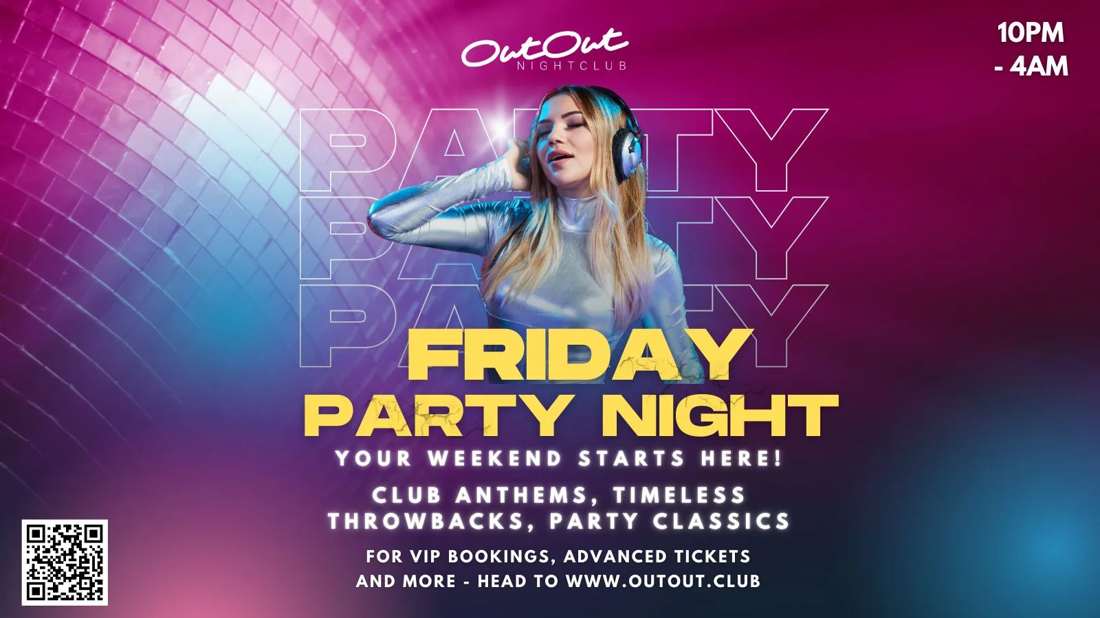 Friday Party Night at OutOut Nightclub