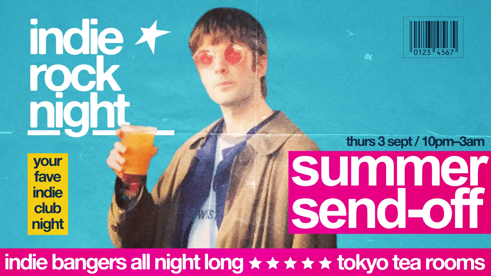 Indie Rock Night ∙ SUMMER SEND OFF PARTY @ Tokyo Tea Rooms *7 £3 TICKETS LEFT* at Tokyo Tea Rooms