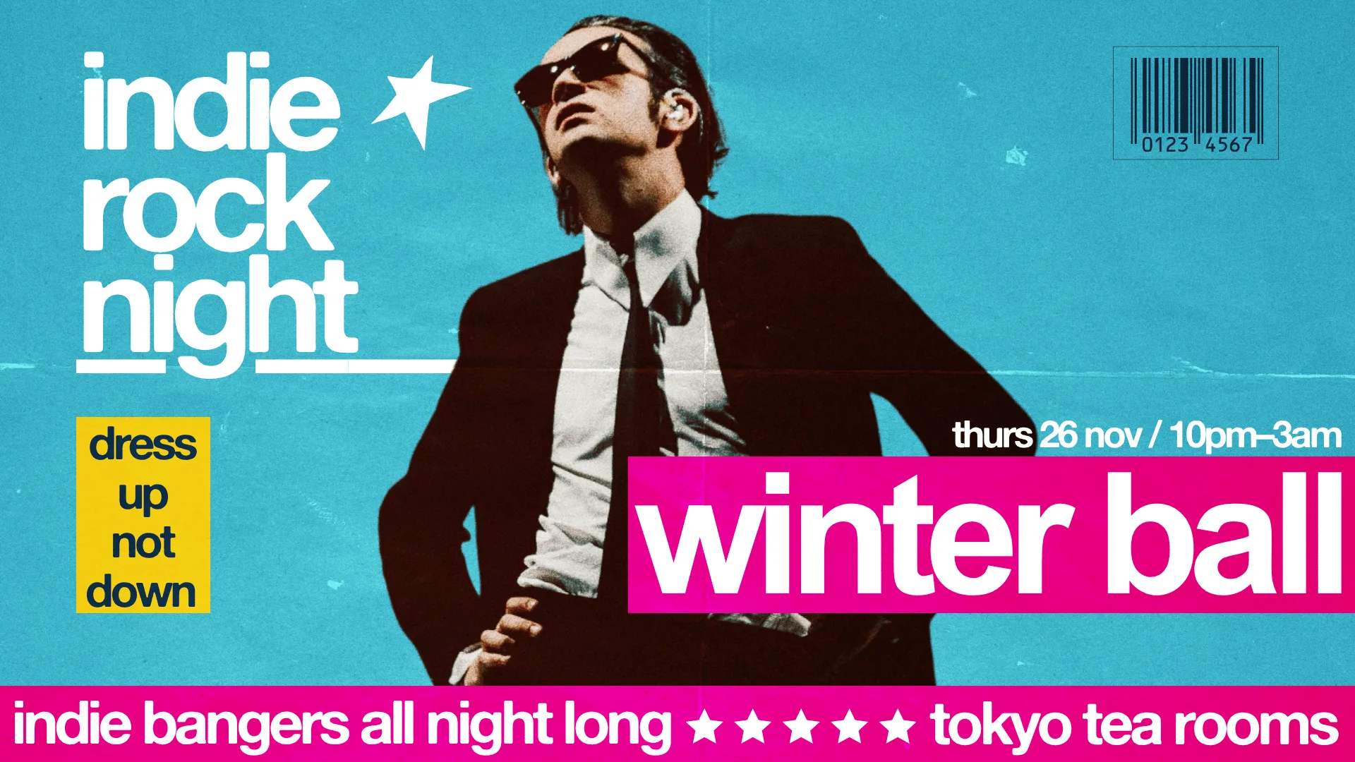 Indie Rock Night ∙ WINTER BALL *10 £3 TICKETS LEFT*