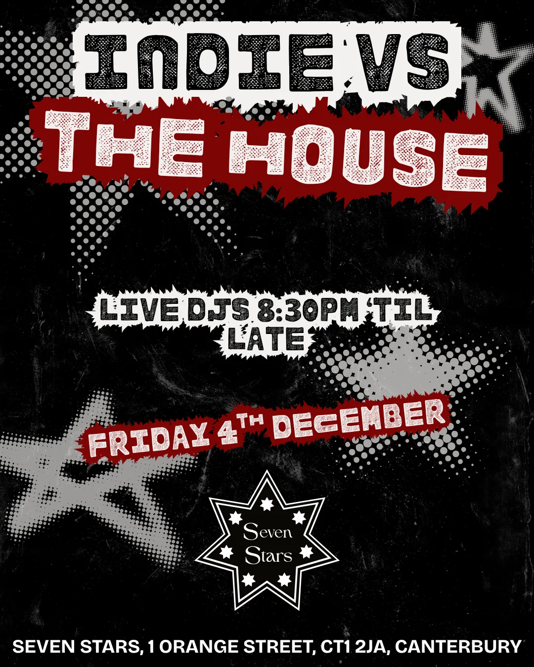 🎸⚡ FRIDAY NIGHT FACE OFF: INDIE VS CLUB HITS ⚡🪩🏠🔥 FRIDAY NIGHT FACE OFF: HOUSE VS URBAN 🔥🎤