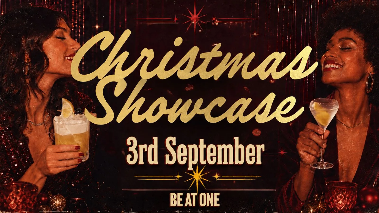 CHRISTMAS SHOWCASE @ BE AT ONE MANCHESTER at Be At One - Manchester
