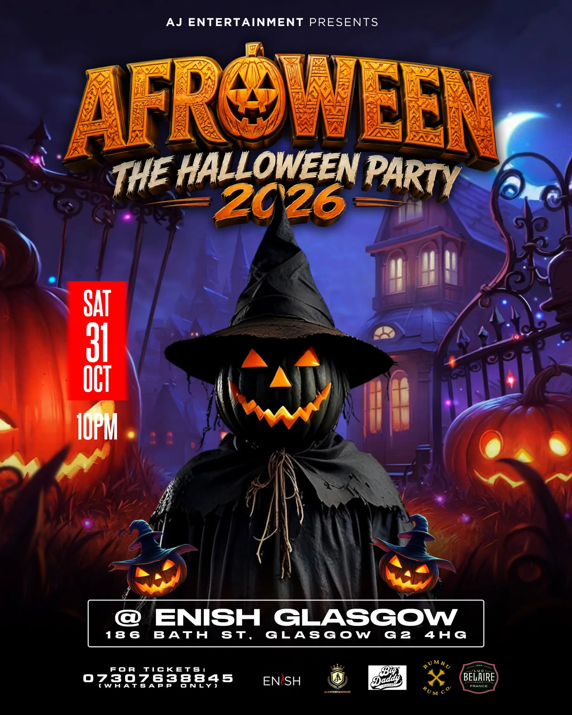 AFROWEEN "THE HALLOWEEN PARTY 2026