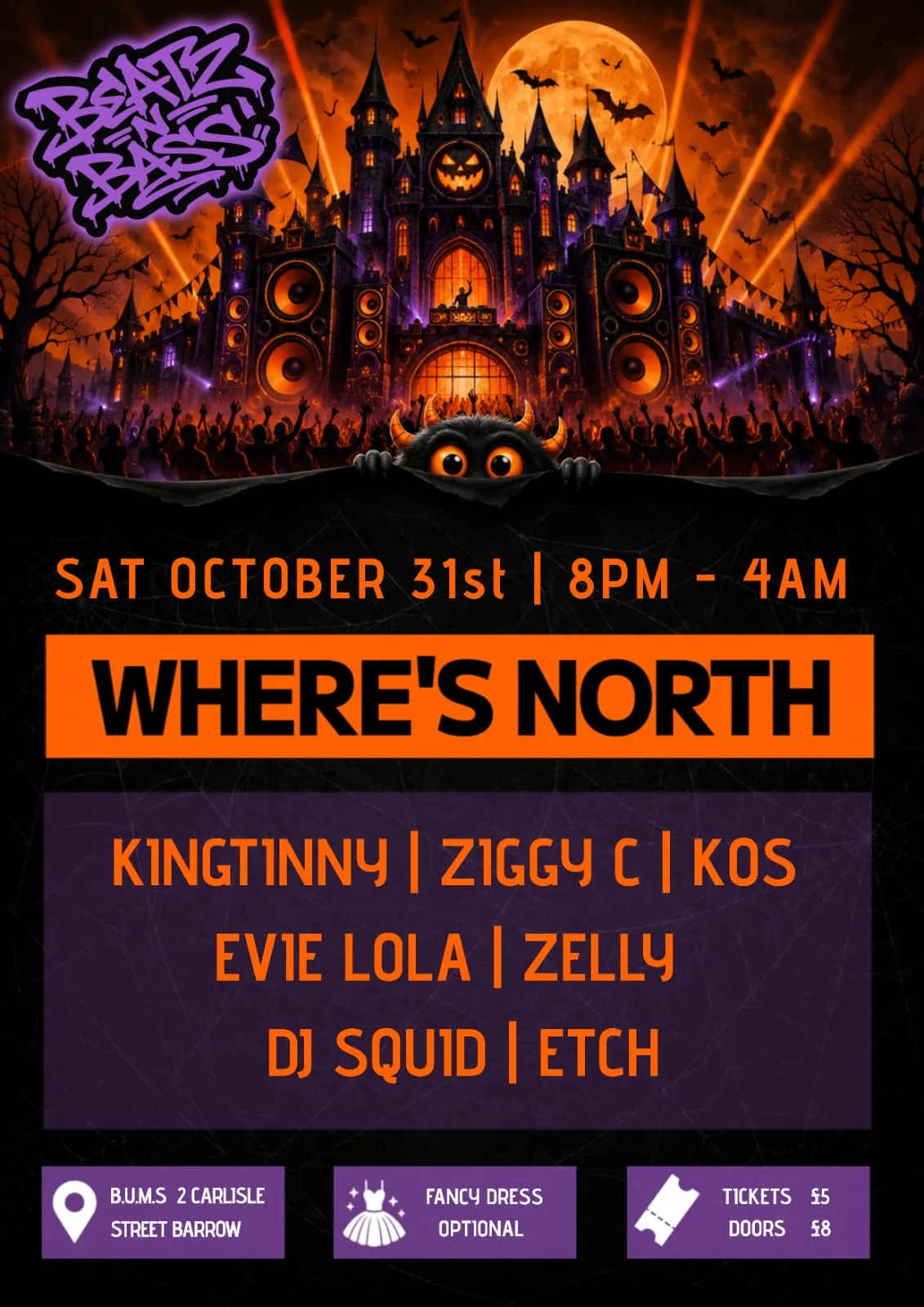 BEATZ N BASS - HALLOWEEN RAVE