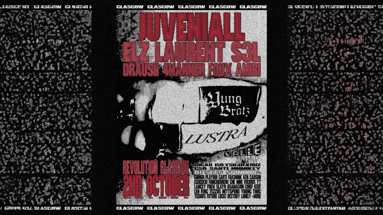 YUNGBRATZ X LUSTRA X VALLE at Revolution Mitchell Street