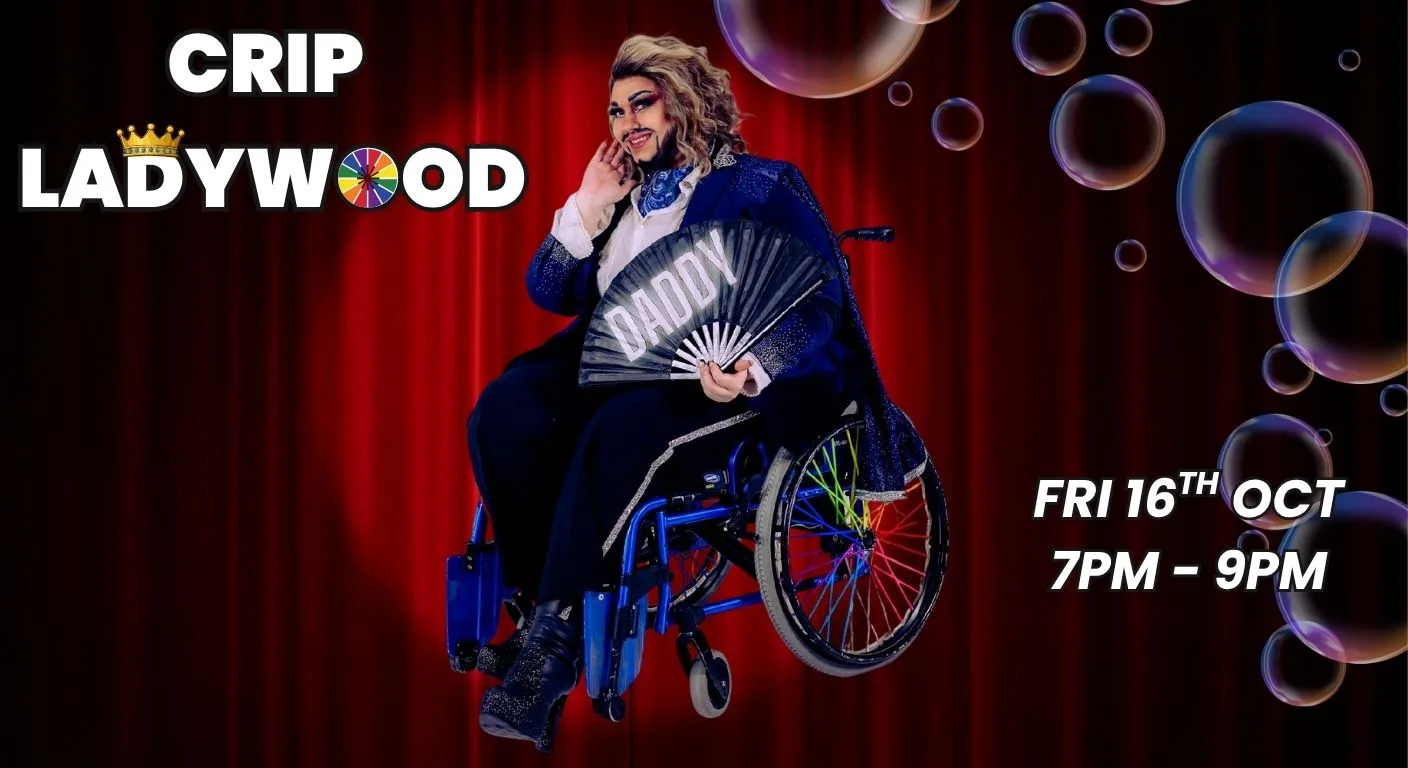 CRIP LADYWOOD - SHOW + GIGGLES FRI (16/10)🎷 at WashWorx