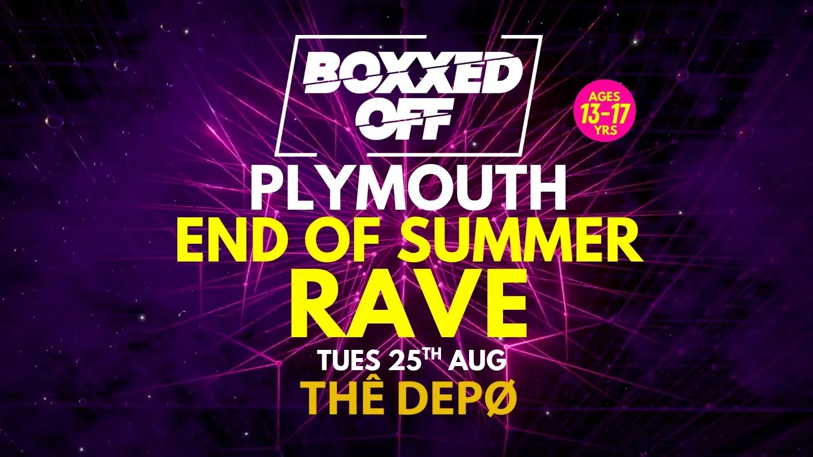 BOXXED OFF PLYMOUTH END OF SUMMER RAVE 🔥🔥🔥 at THÊ DEPØ