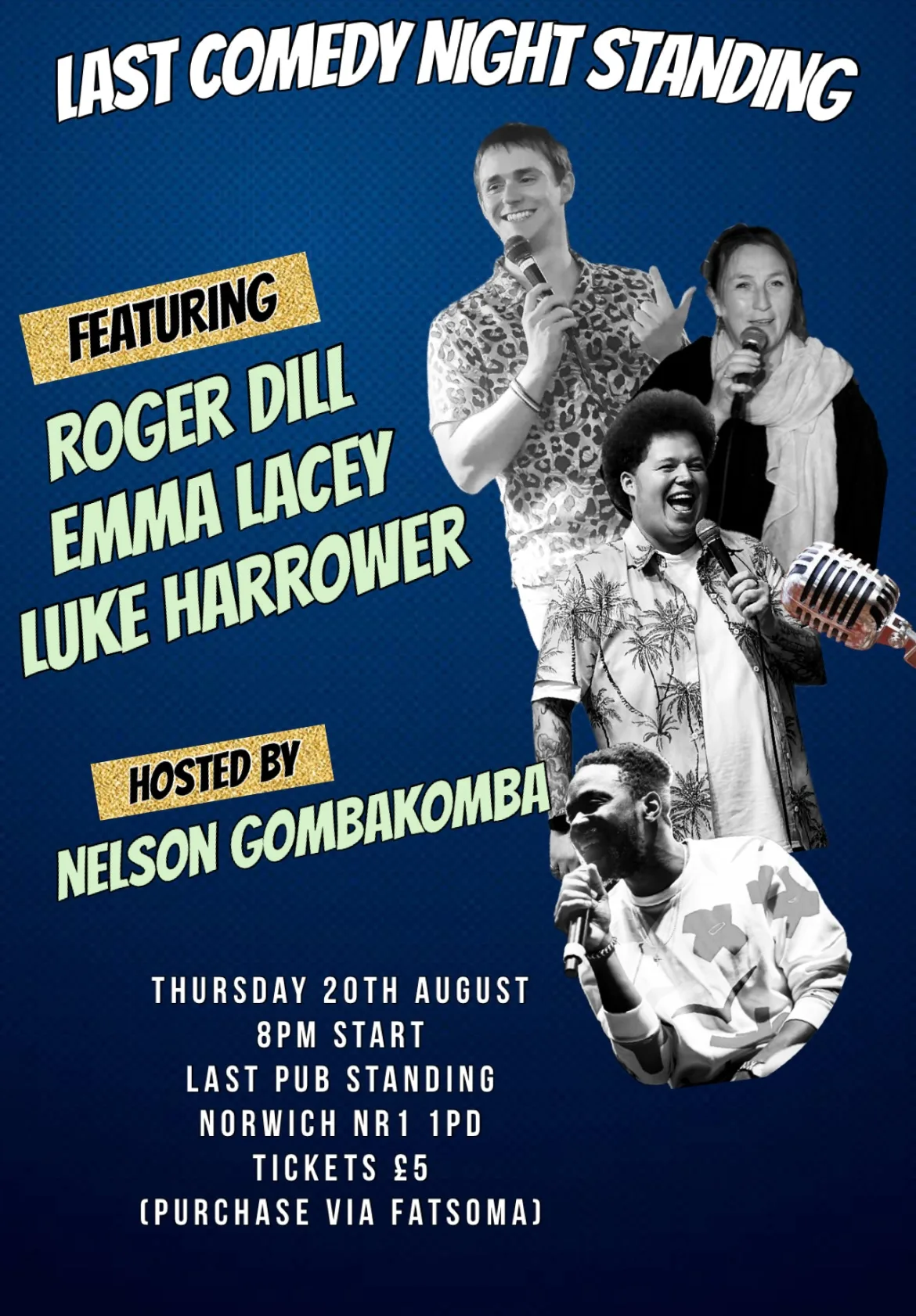 Last Comedy Night Standing at Last Pub Standing