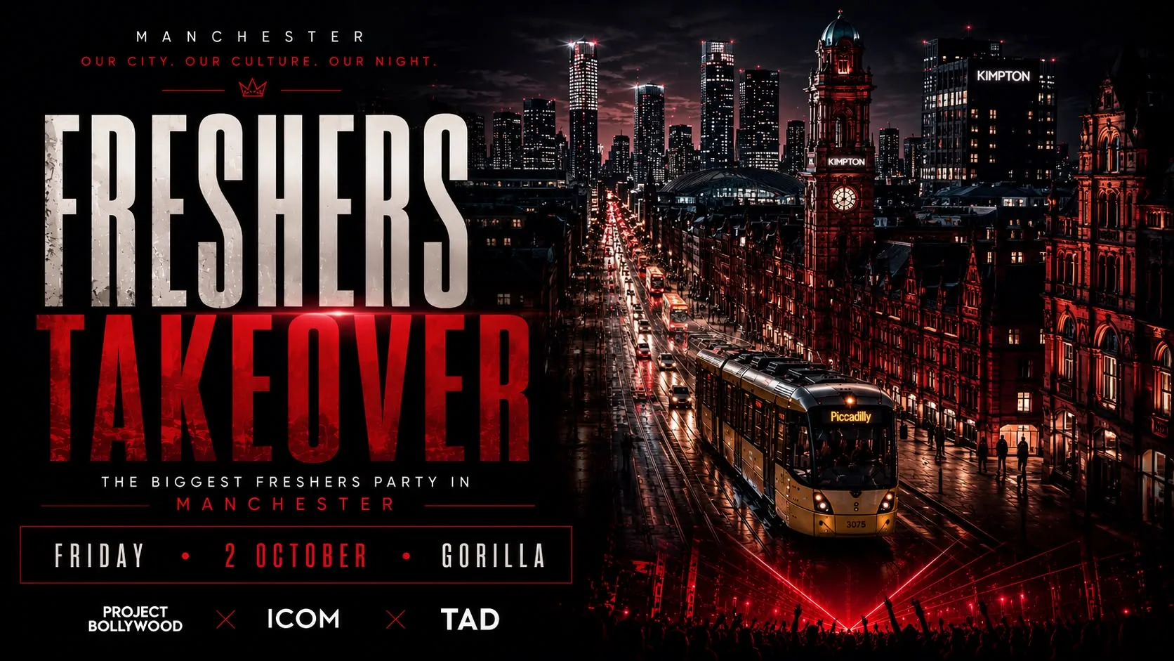 Freshers Takeover | Where Your Manchester Story Begins | The Ultimate Welcome Night at Gorilla