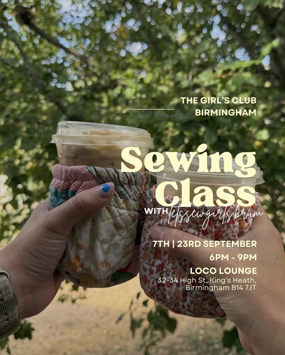 Sewing Class 07.09🧵🪡 at Loco Lounge