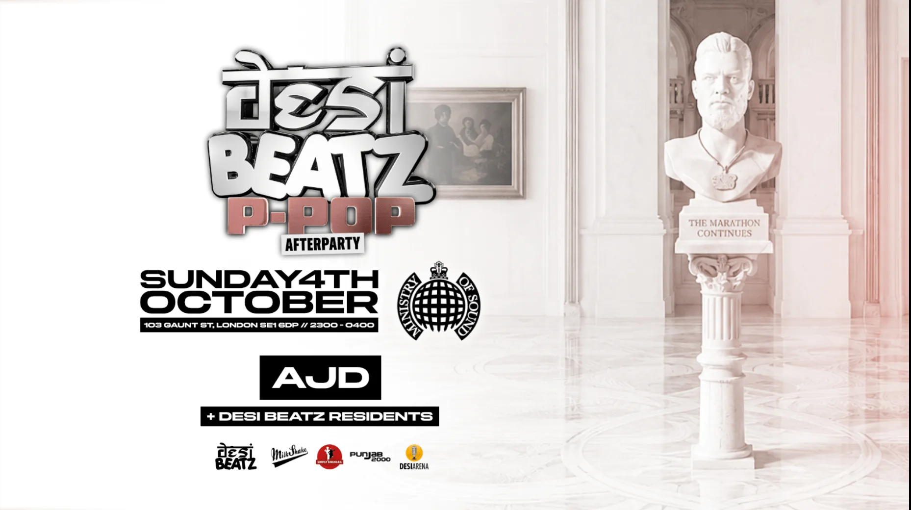 KCL Punjabi Soc : P-POP After Party Hosted by DesiBeatz | Ministry of Sound