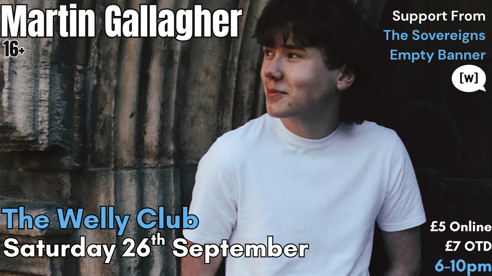 Martin Gallagher at The Welly